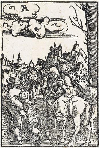 ALBRECHT ALTDORFER Group of 4 woodcuts from Fall and Redemption of Man.